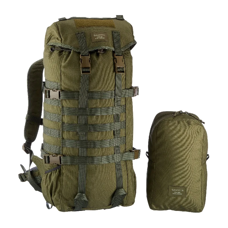 Set Backpack Jääkäri M + Vertical Pouch L