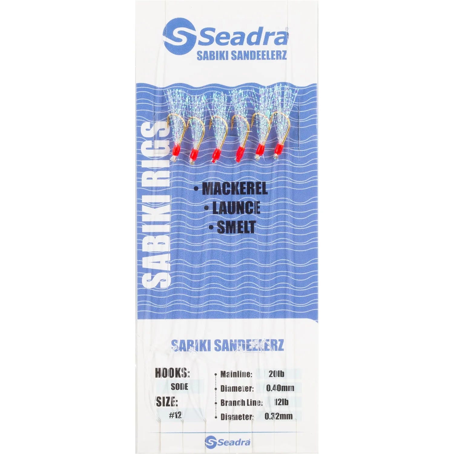 Seadra Sabiki Rig Sandeelerz