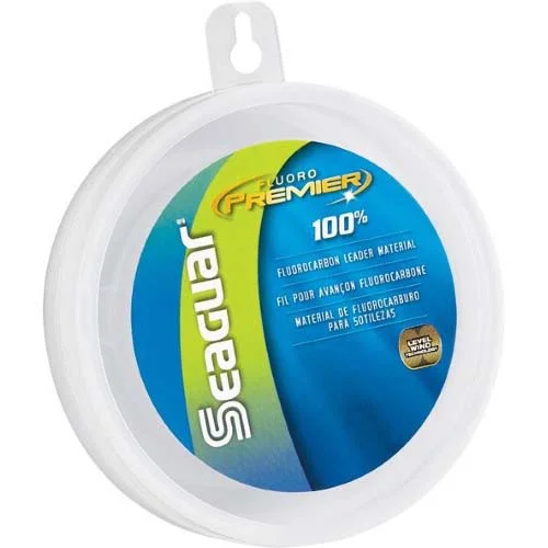 Fishing lines for fluorocarbon trolling-Seaguar Fluoro Premier Fluorocarbon Leader Material 25yds - 60FP25