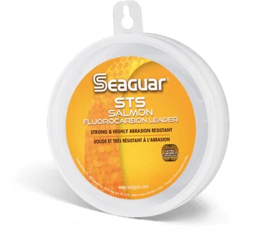 Fishing lines for braided ice-Seaguar Sts Salmon Fluorocarbon Leader Coils