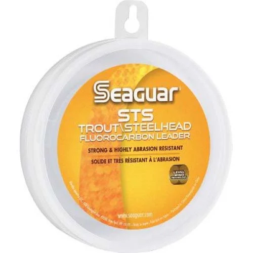 Fishing leaders for braided spinning-Seaguar STS Steelhead/Trout Fluorocarbon Leader - 100 Yds. - 40 Lb.