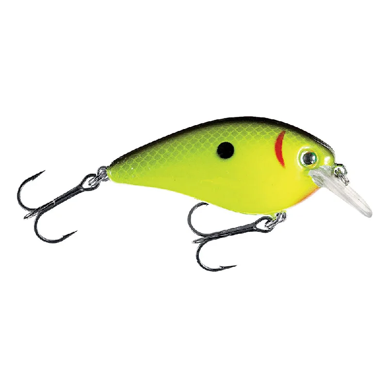 SHCKVDS25-535 Kvd Square Bill Crank Bait - 2.5 in., Chartreuse-Black Back