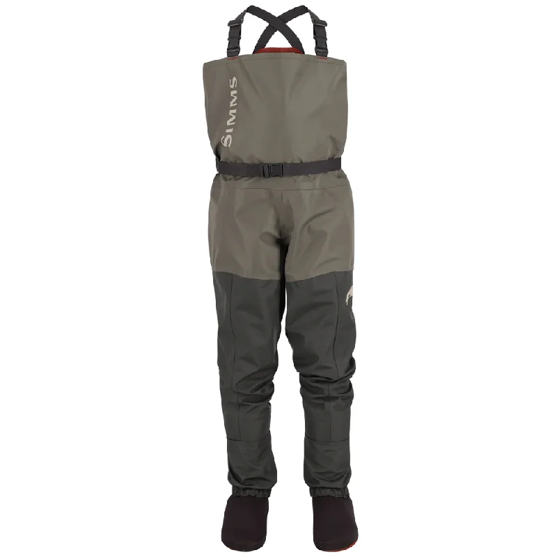 Waders & Bibs for hunting teams-Simms Kid's Tributary Stockingfoot Waders