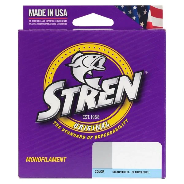 Fishing lines for fluorocarbon fly fishing-Stren Original Monofilament Fishing Line SKU - 403051