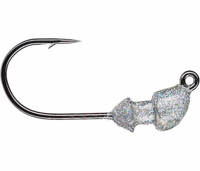 Strike King Baby Squadron Swimbait Head - 1/8oz - Silver Bling