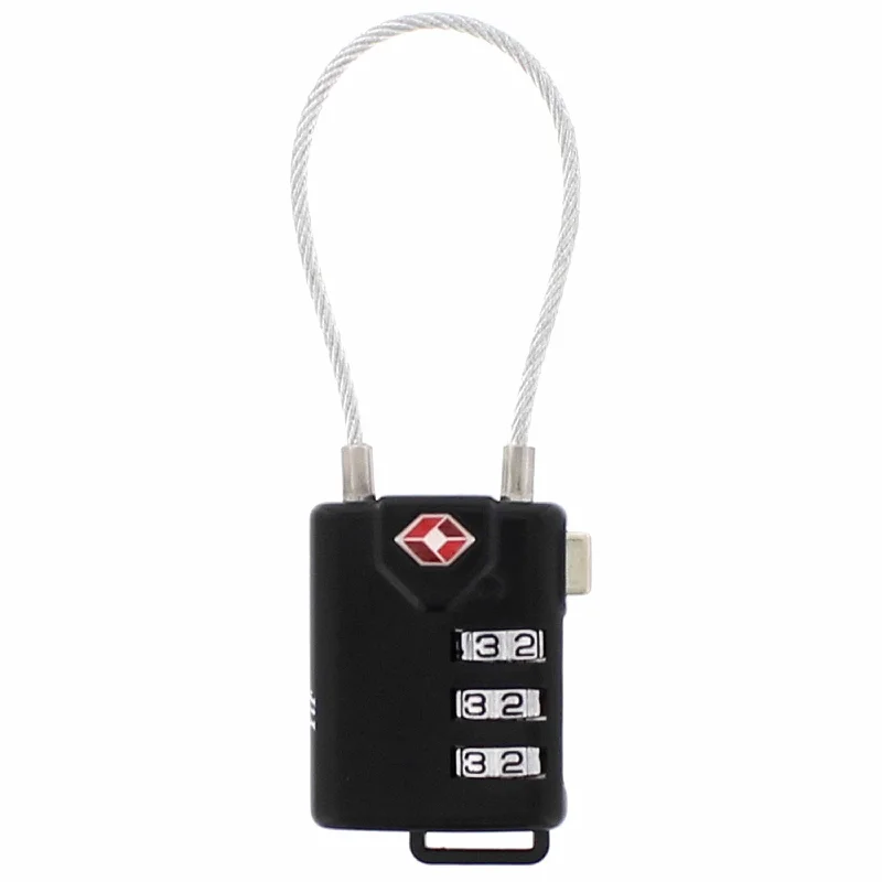 Luggage Lock Steel Cable Three-Digit Number Code