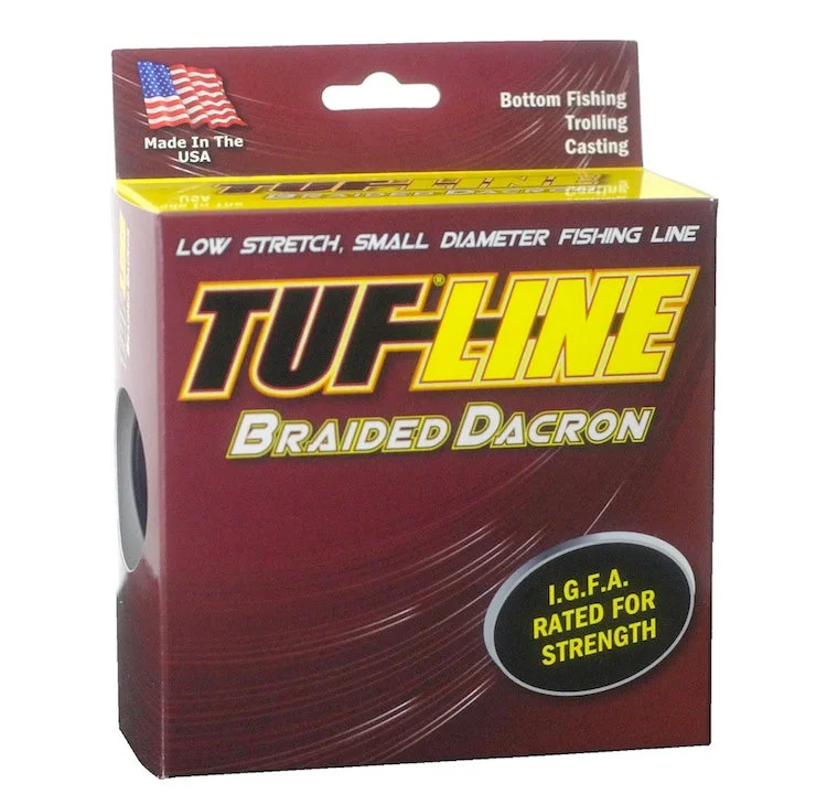 Fishing lines for monofilament surf-Tuf-Line Dacron Green Spot One Shot