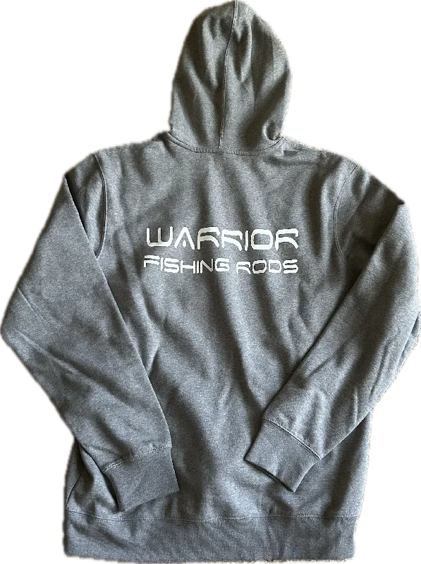 Comfortable fishing hoodies for all-day wear-WFR Light Grey Hoodie