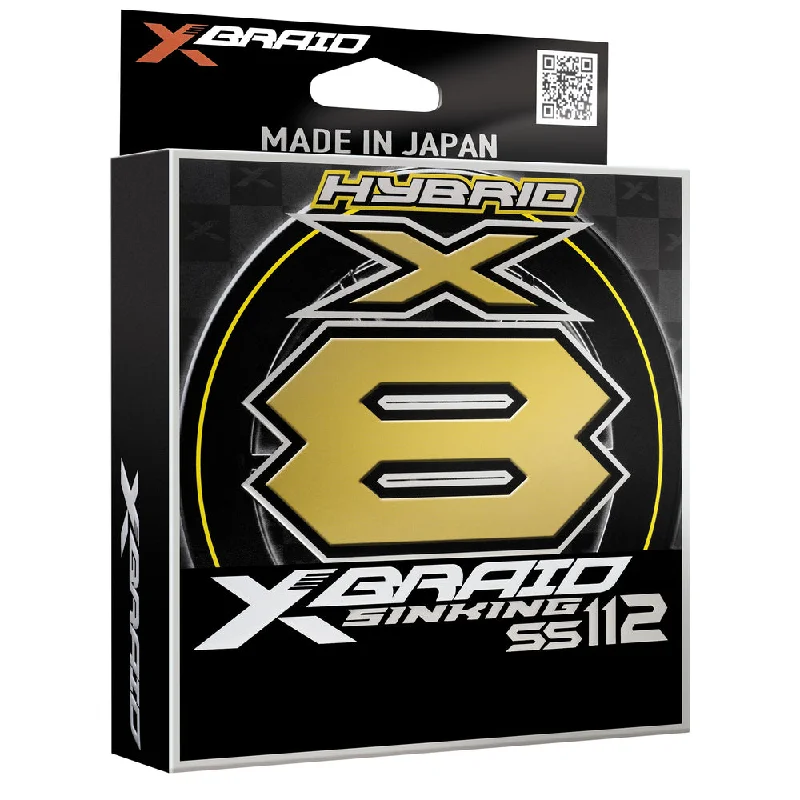 Fishing lines for monofilament baitcasting-XBraid Sinking SS112 Braid Braided Line