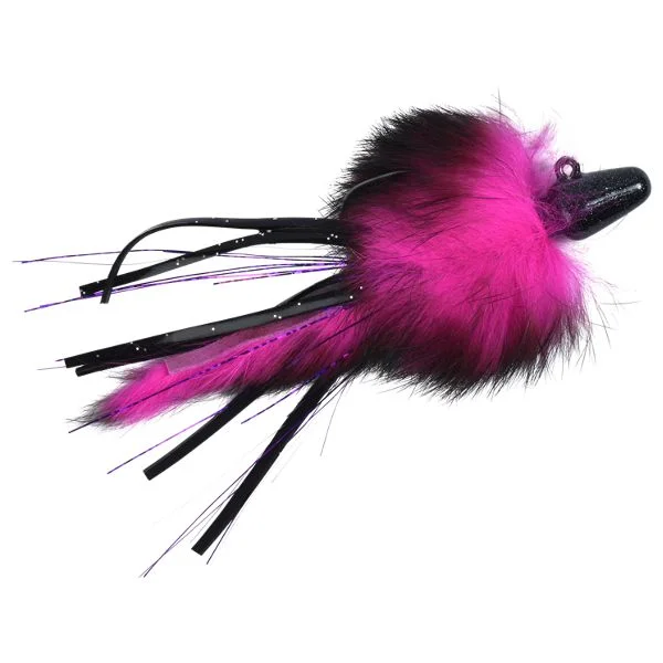 Yakima Bait Twitcher Jig - 3/4 Oz. - Black/Cerise/Blue