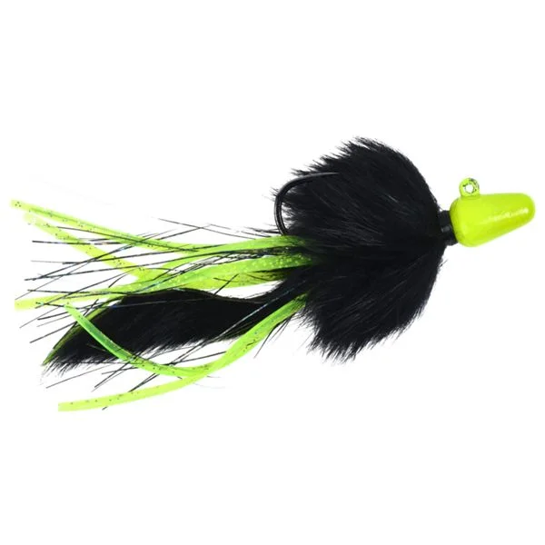 Yakima Bait Twitcher Jig - 3/4 Oz. - Chartreuse/Black