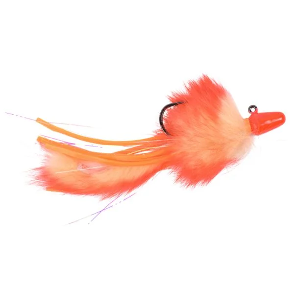 Yakima Bait Twitcher Jig - 3/4 Oz. - Orange/Peach/Flame