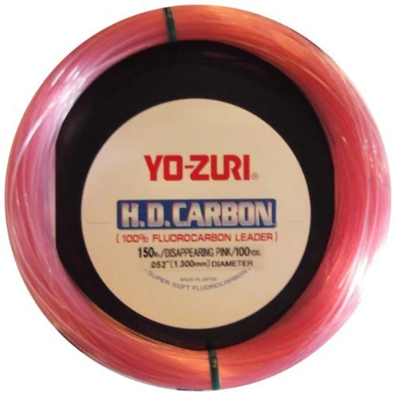 Fishing leaders for braided jigging-Yo-Zuri Fluorocarbon Leader - HD20LB-DP