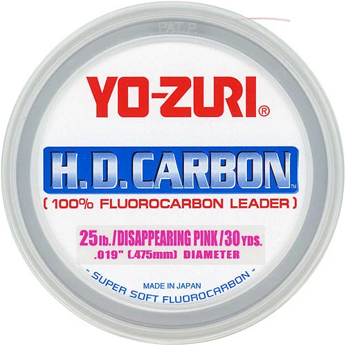 Fishing lines for monofilament baitcasting-Yo-Zuri Fluorocarbon Leader - HD25LB-DP